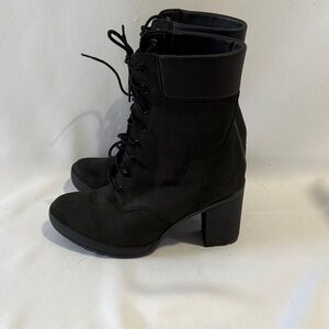 TIMBERLAND BLACK LACE UP BOOTIE